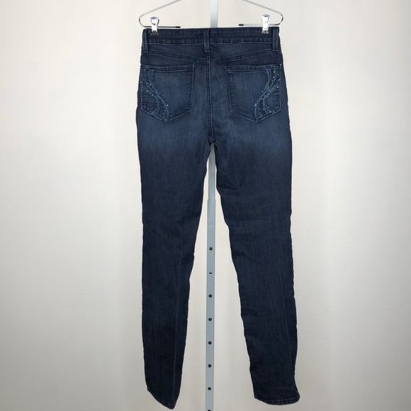 NYDJ Slim Straight Fit High Rise Jeans - Picture 2 of 5
